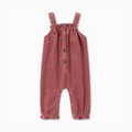 Pink Corduroy Overalls