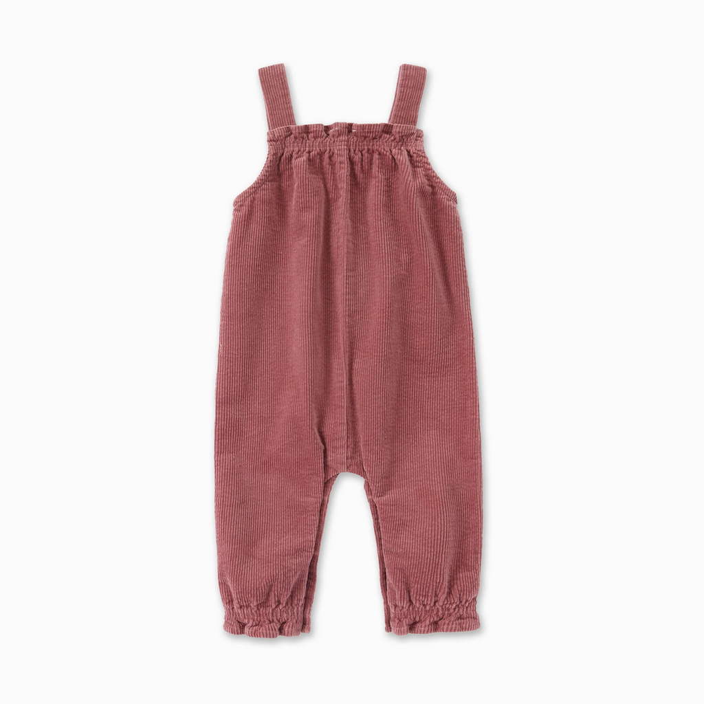 Pink Corduroy Overalls