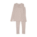 Breakfast Print PJ-Blush