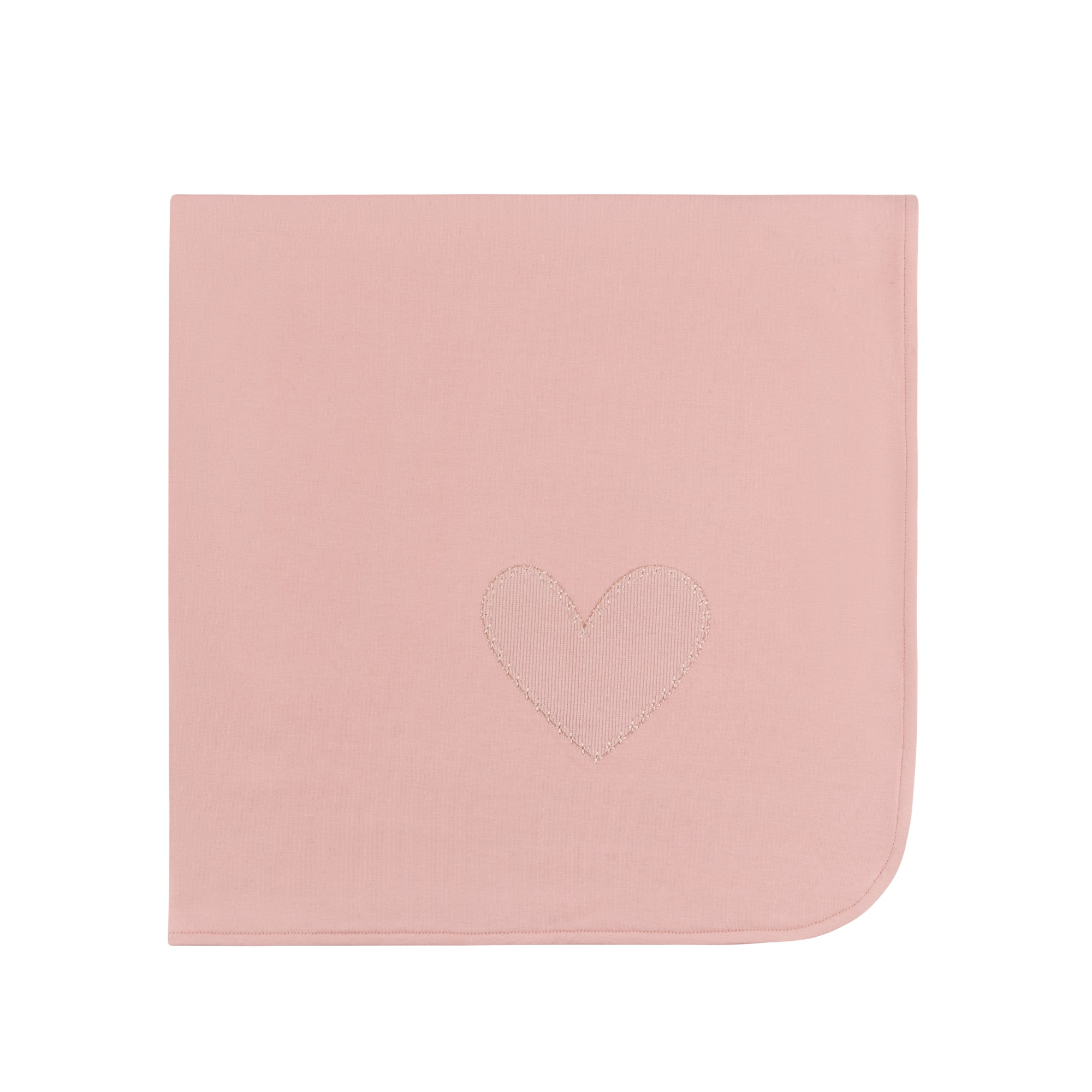 Ribbed Heart  Footie & Hat