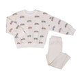 SAMI | Boys Car Print Waffle Cotton Leggings Set