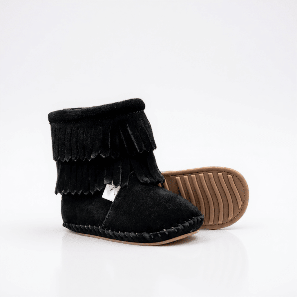The Cozy Boot in Black Suede