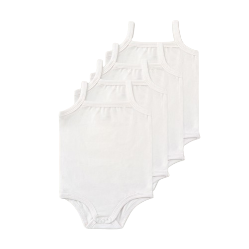 White Sleeveless Pk